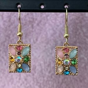 Flower Box  Earrings